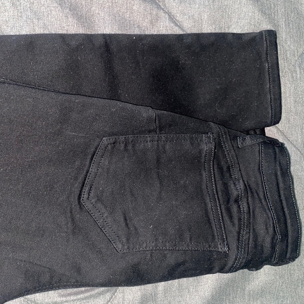 High Rise Wax Jean